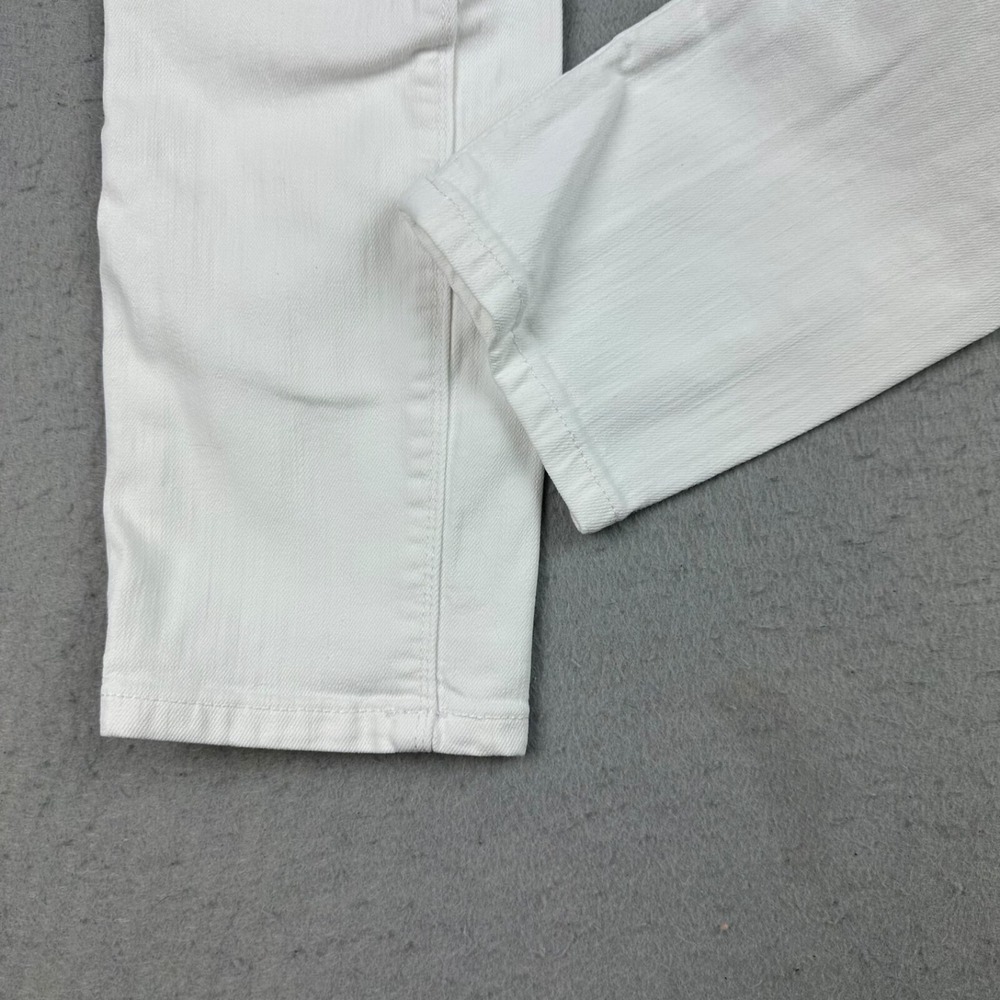 Karl Lagerfeld Straight Leg White Women’s Jeans - Picture 2 of 7